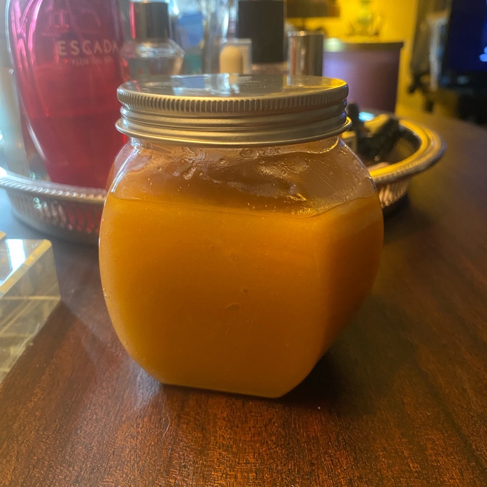 NWOT Coconut Vanilla Sugar scrub with Shea, jojoba, coconut oil.   14 oz